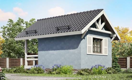 020-001-Л Проект одноэтажного дома, недорогой дом из дерева | Проекты одноэтажных домов от House Expert