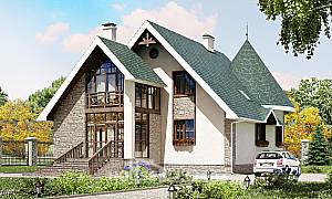 Проекты домов с мансардой